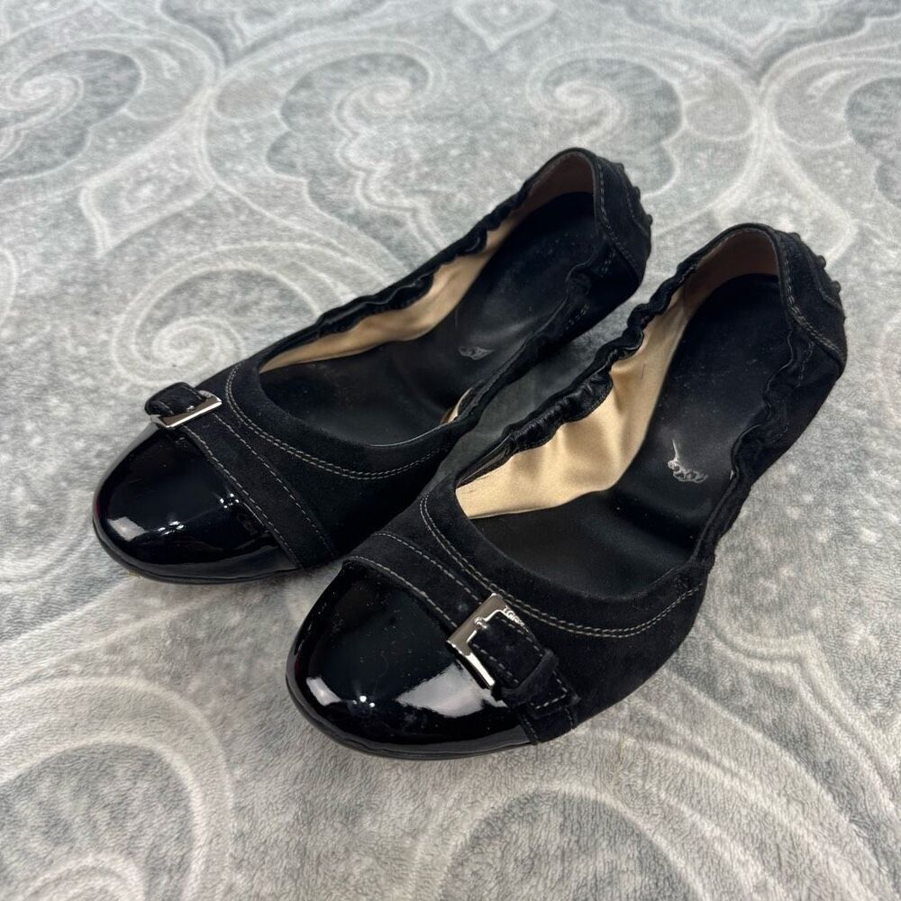 Womens Tods Buckle Flats